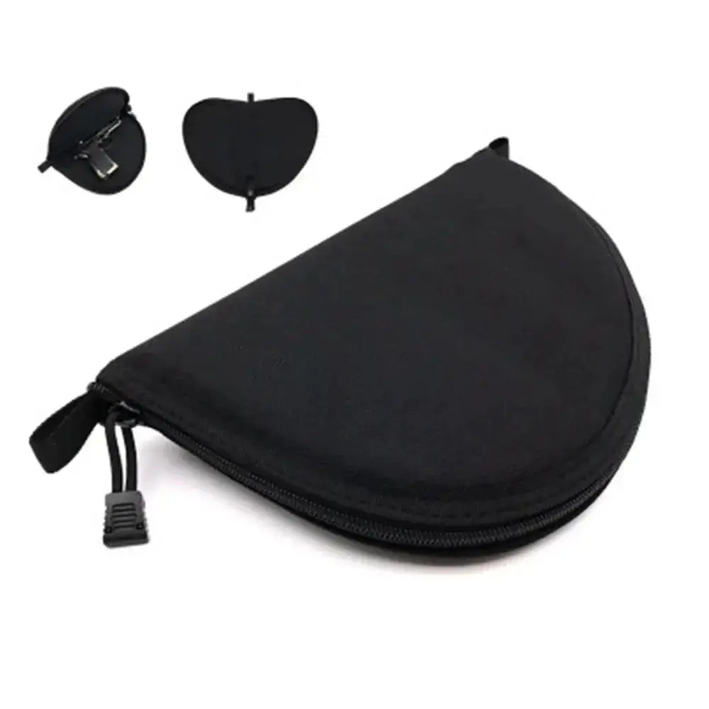 Compact Padded Gun Pouch for Handgun Storage and Transport - shooting range equipment