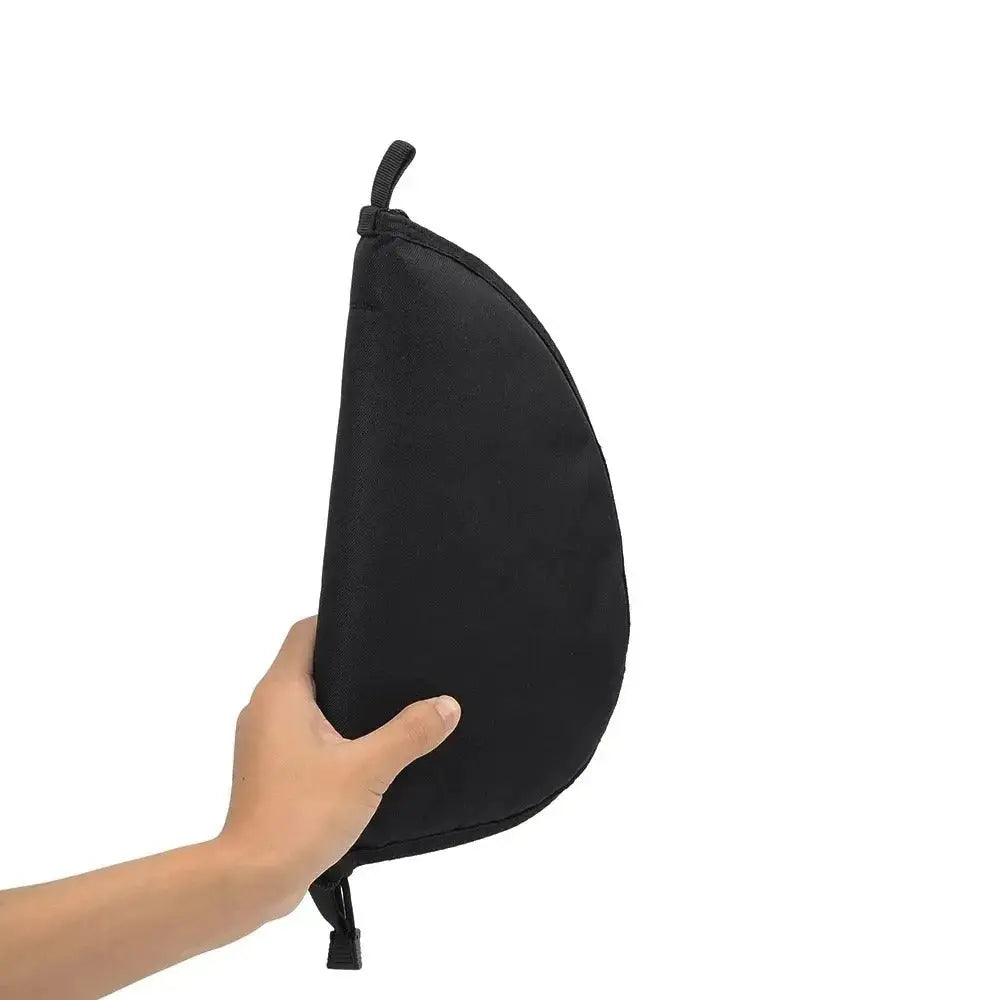 Compact Padded Gun Pouch for Handgun Storage and Transport - shooting range equipment