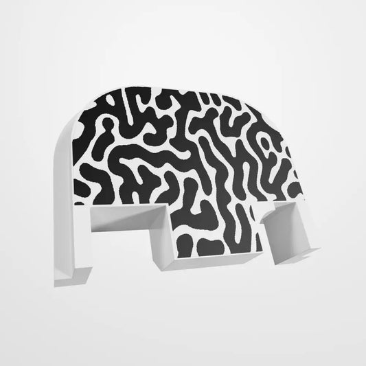 Glock Back Plate | Multicolor Z Pattern