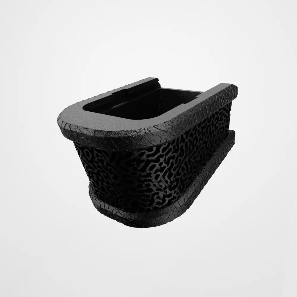 Glock Magazine Extender Pad + 0 - Enhanced Grip and Style - Black