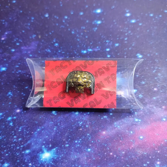 Hand Painted Glock Back Plate | Lion Head (LN001)