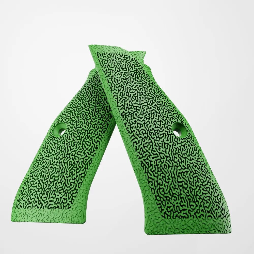 Minimal CZ Shadow 2 SP01 and CZ75-85 Grips - Green