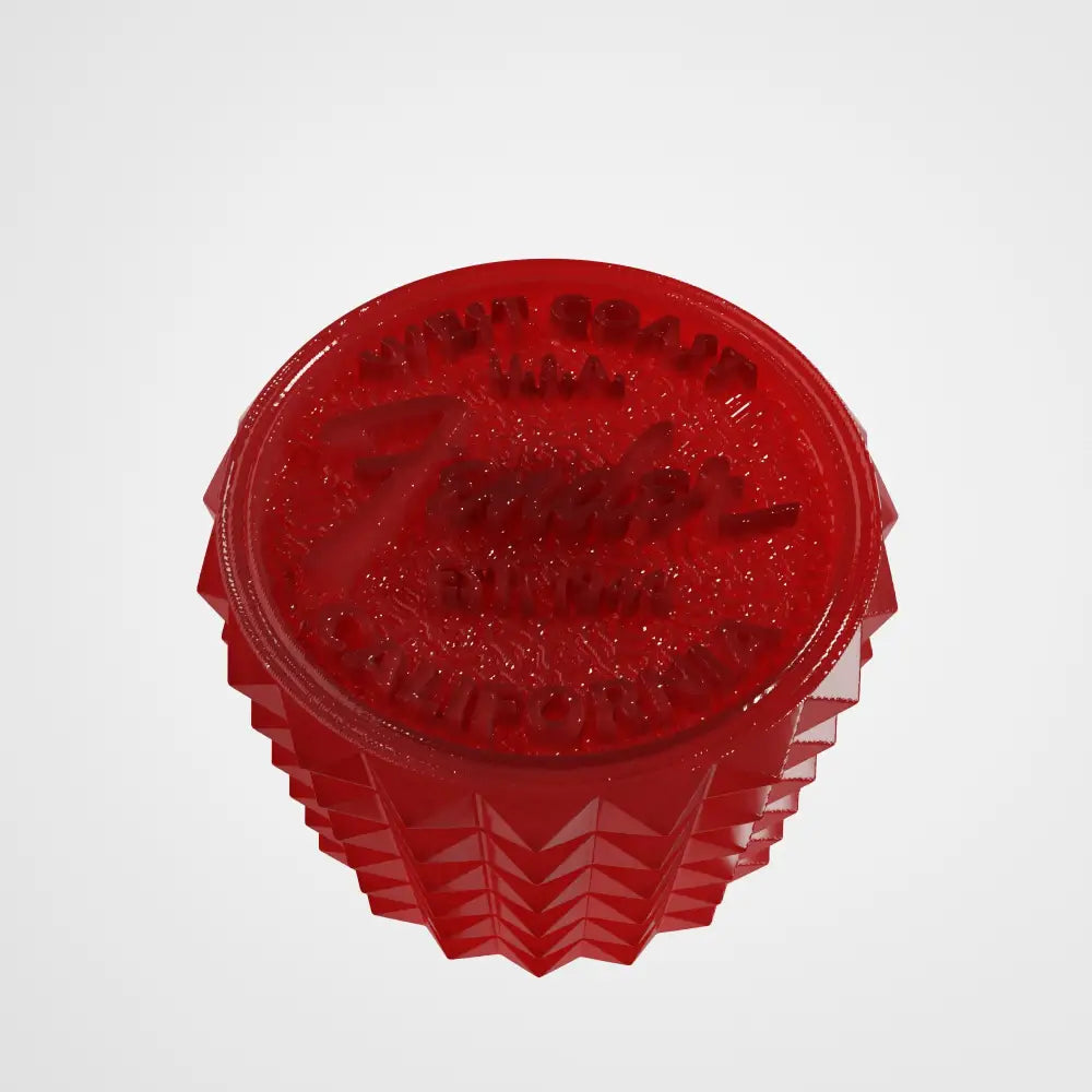 Resin Fender Style Knob for Electric Guitar – 6mm Potentiometer - Translucent red - Musical instrument accessory