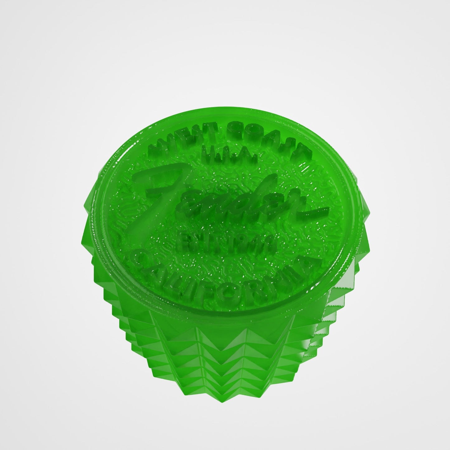 Resin Fender Style Knob for Electric Guitar – 6mm Potentiometer - Translucent green - Musical instrument accessory