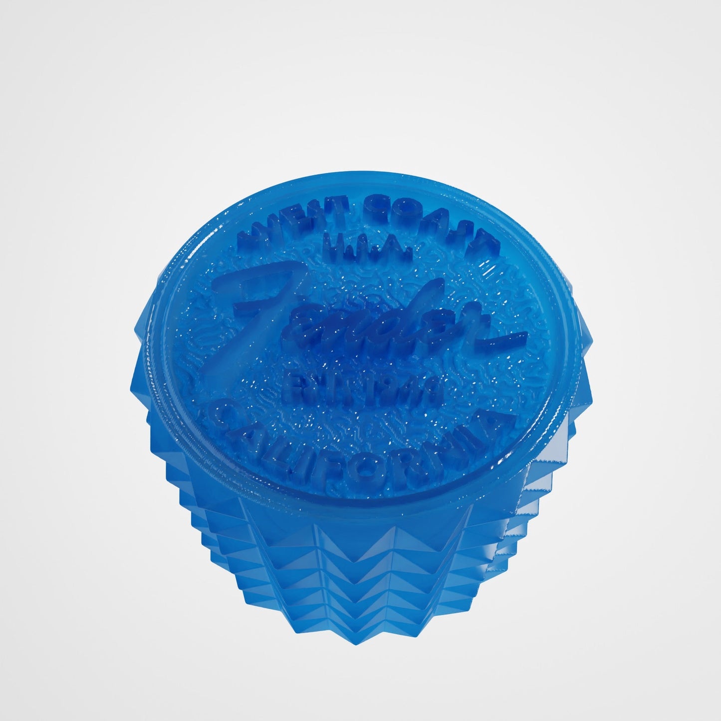 Resin Fender Style Knob for Electric Guitar – 6mm Potentiometer - Translucent blue - Musical instrument accessory