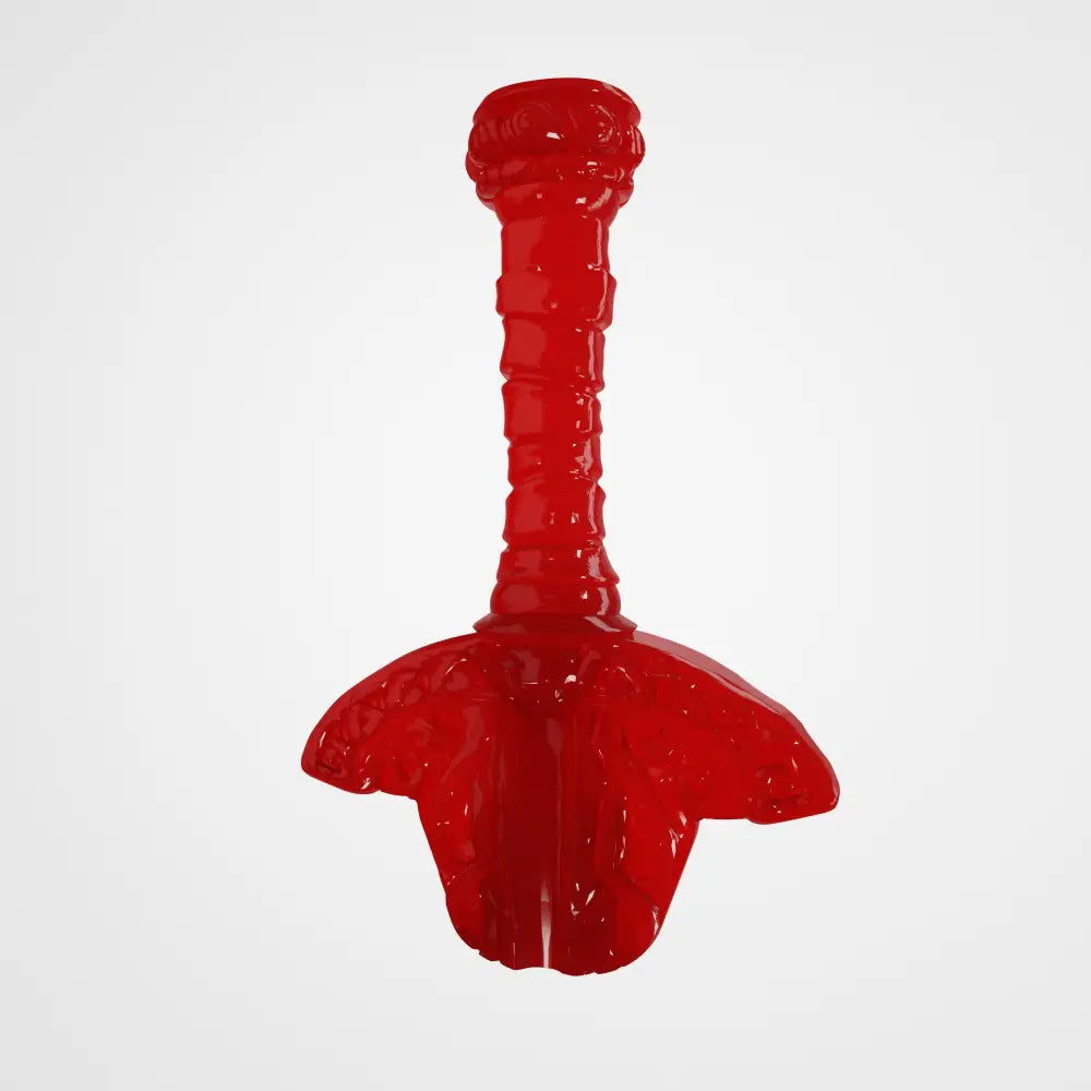 Resin Pickup Switch Cap – Long Sward Design - Translucent Red - Musical instrument accessory