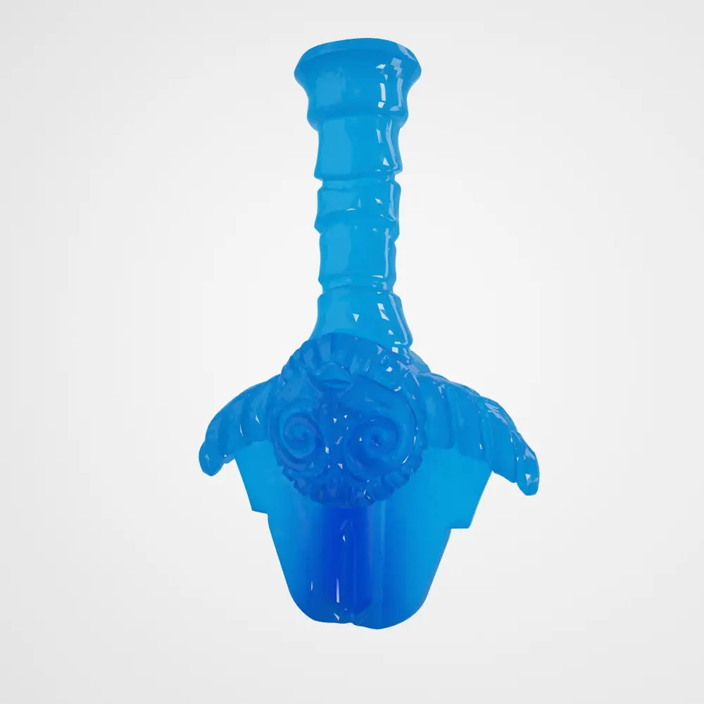 Resin Pickup Switch Cap – Viking Sward Design - Translucent blue - Musical instrument accessory