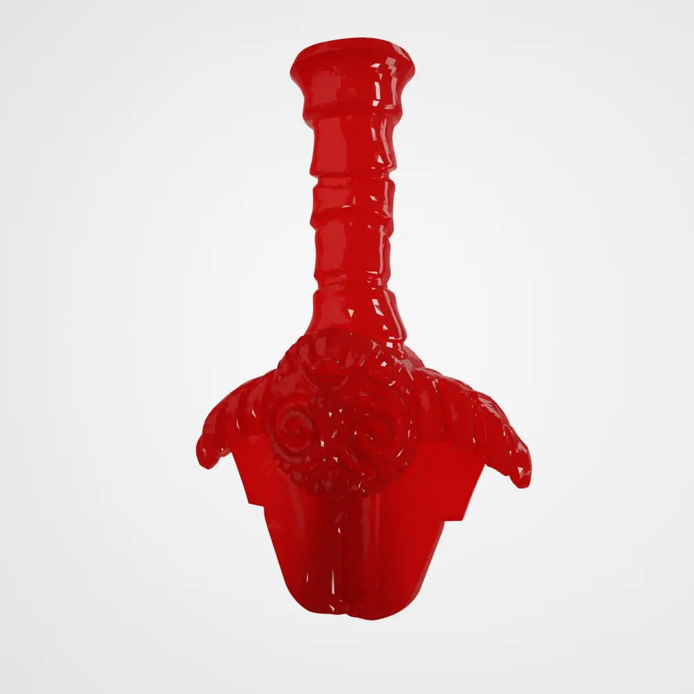 Resin Pickup Switch Cap – Viking Sward Design - Translucent red - Musical instrument accessory