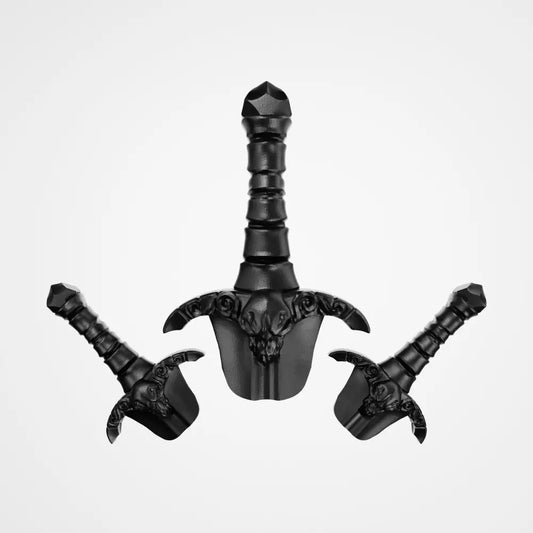 Resin Pickup Switch Tip – Skull Sword Design - Musical instrument accessory