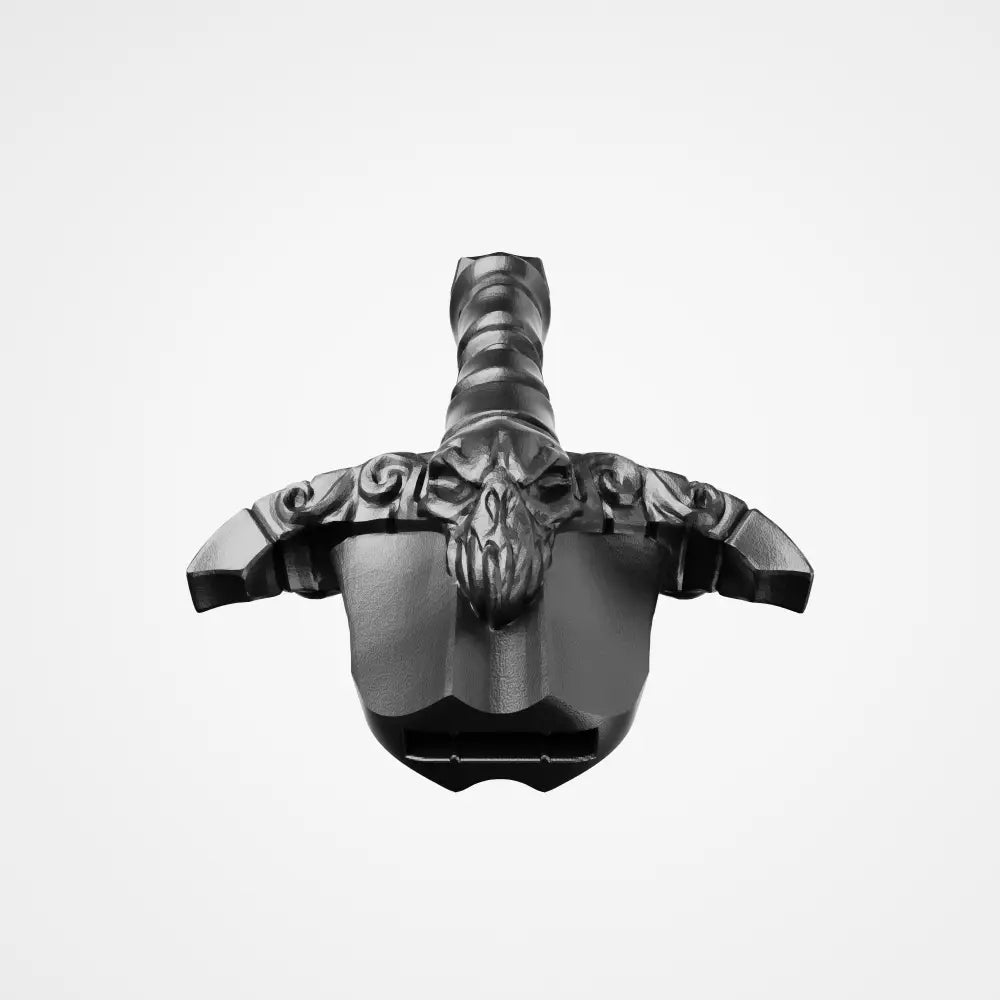 Resin Pickup Switch Tip – Skull Sword Design - Musical instrument accessory