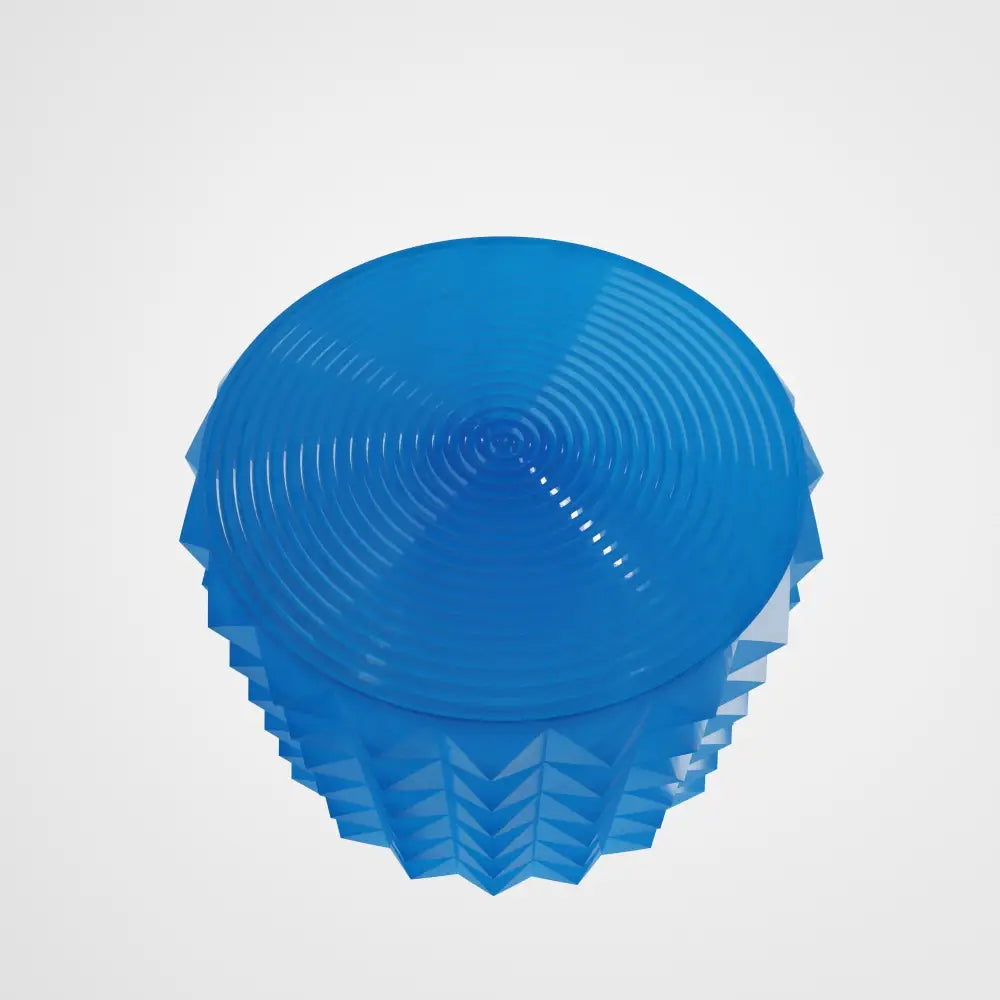 Resin Simple Style Knob for Electric Guitar – 6mm Potentiometer - Translucent blue - Musical instrument accessory