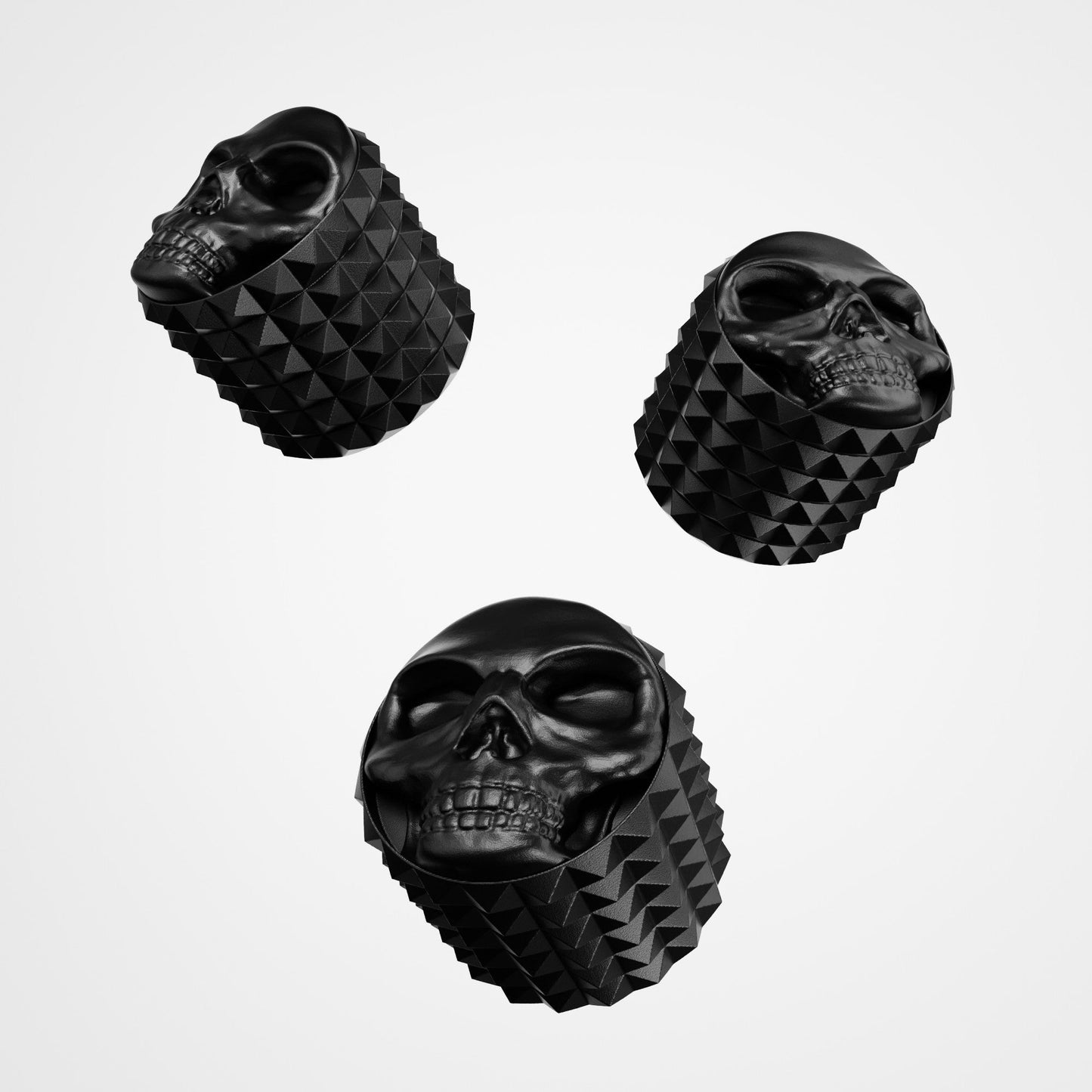 Resin Skull Control Knob for Electric Guitar – 6mm Potentiometer Shaft - Musical instrument accessory