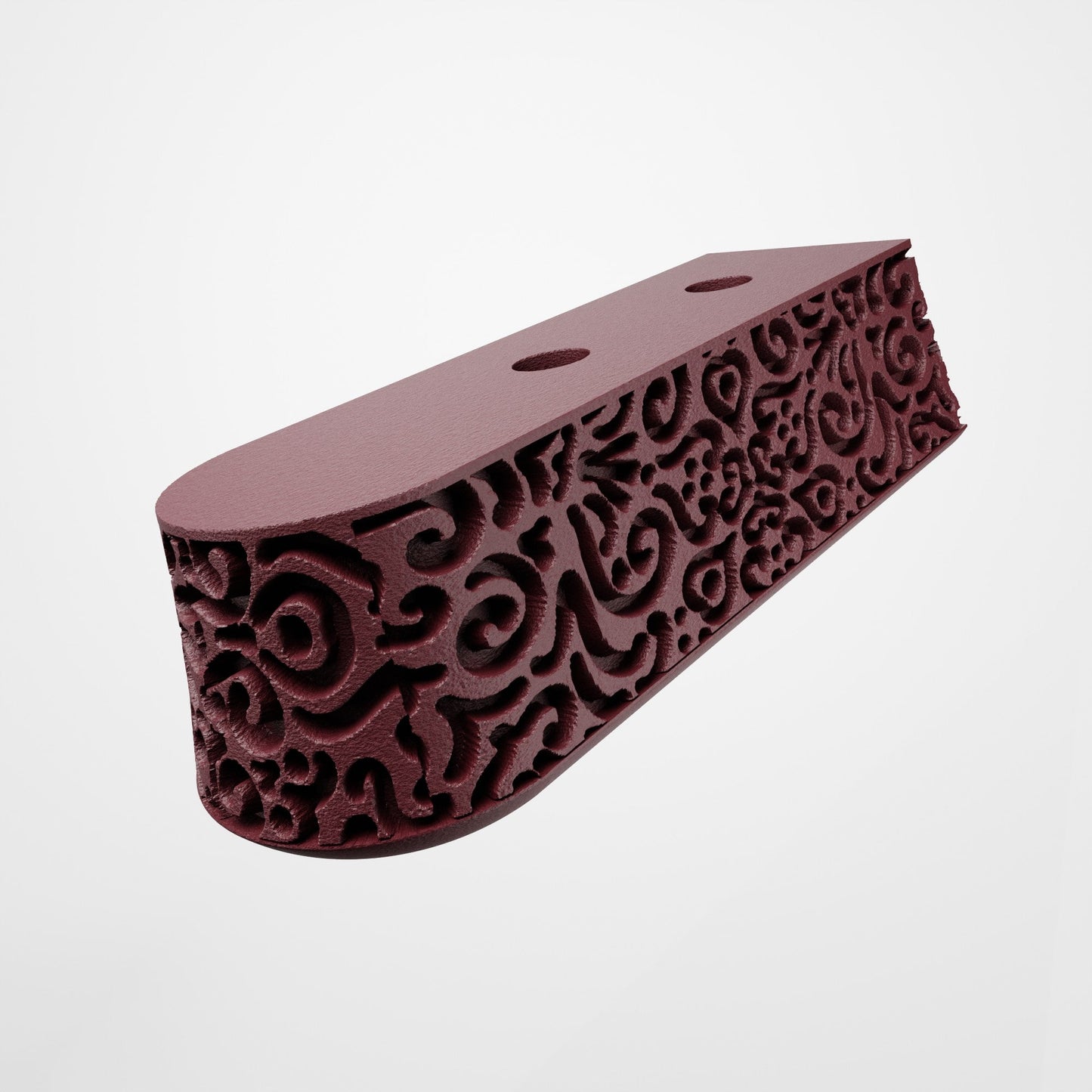 1911 Kimber Style Magazine Pad - Enhanced Grip and Style - Wine Red