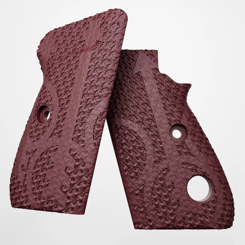 Dare in Brocca Grips | Beretta 70 - Wine Red