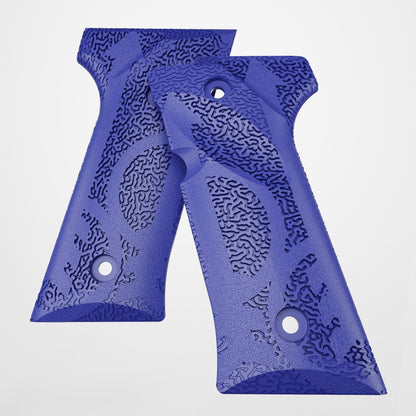 Dare in Brocca Grips | Beretta Vertec Models - Blue