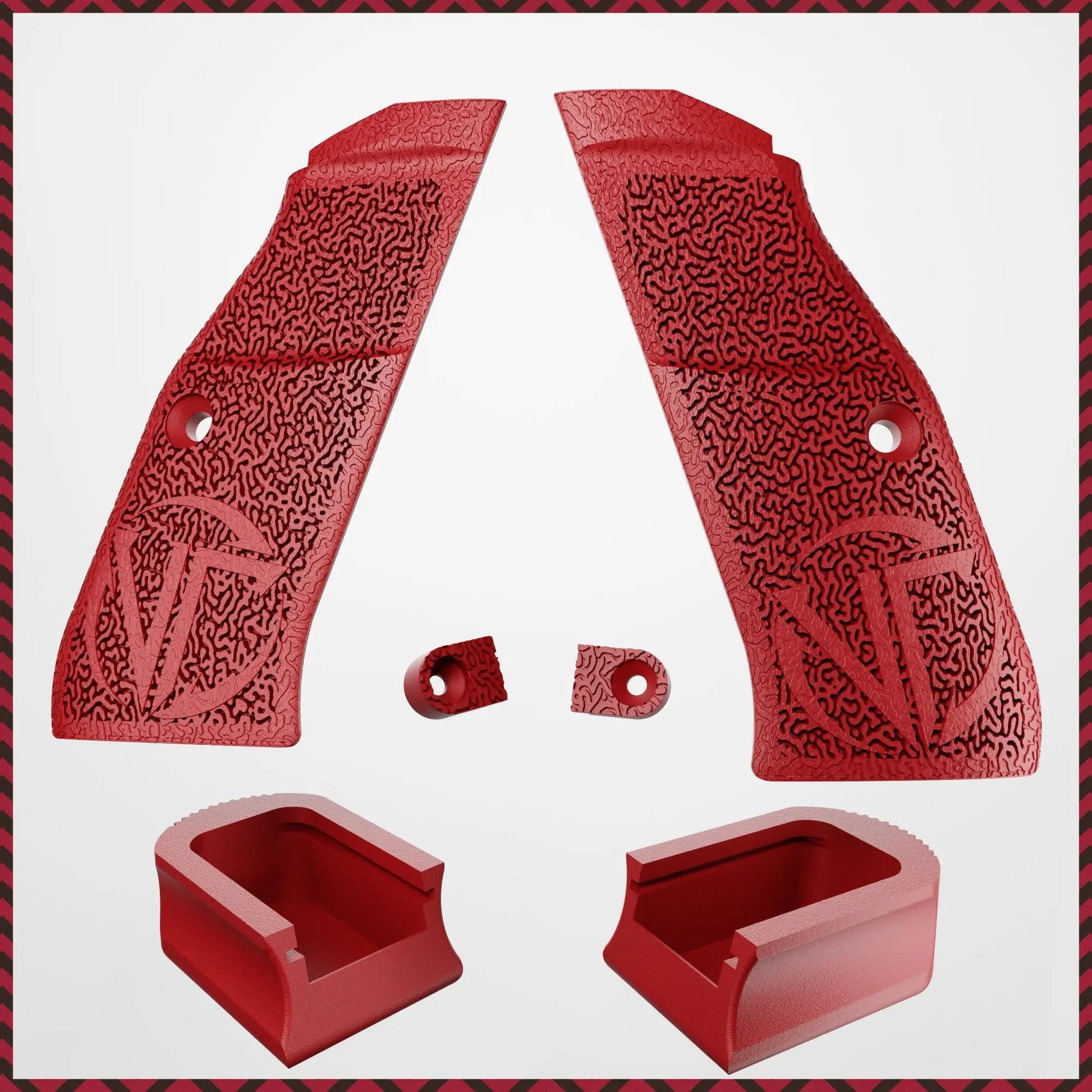 Conjunto Deal CZ Shadow 2 SP01 e CZ75-85 - Vermelho