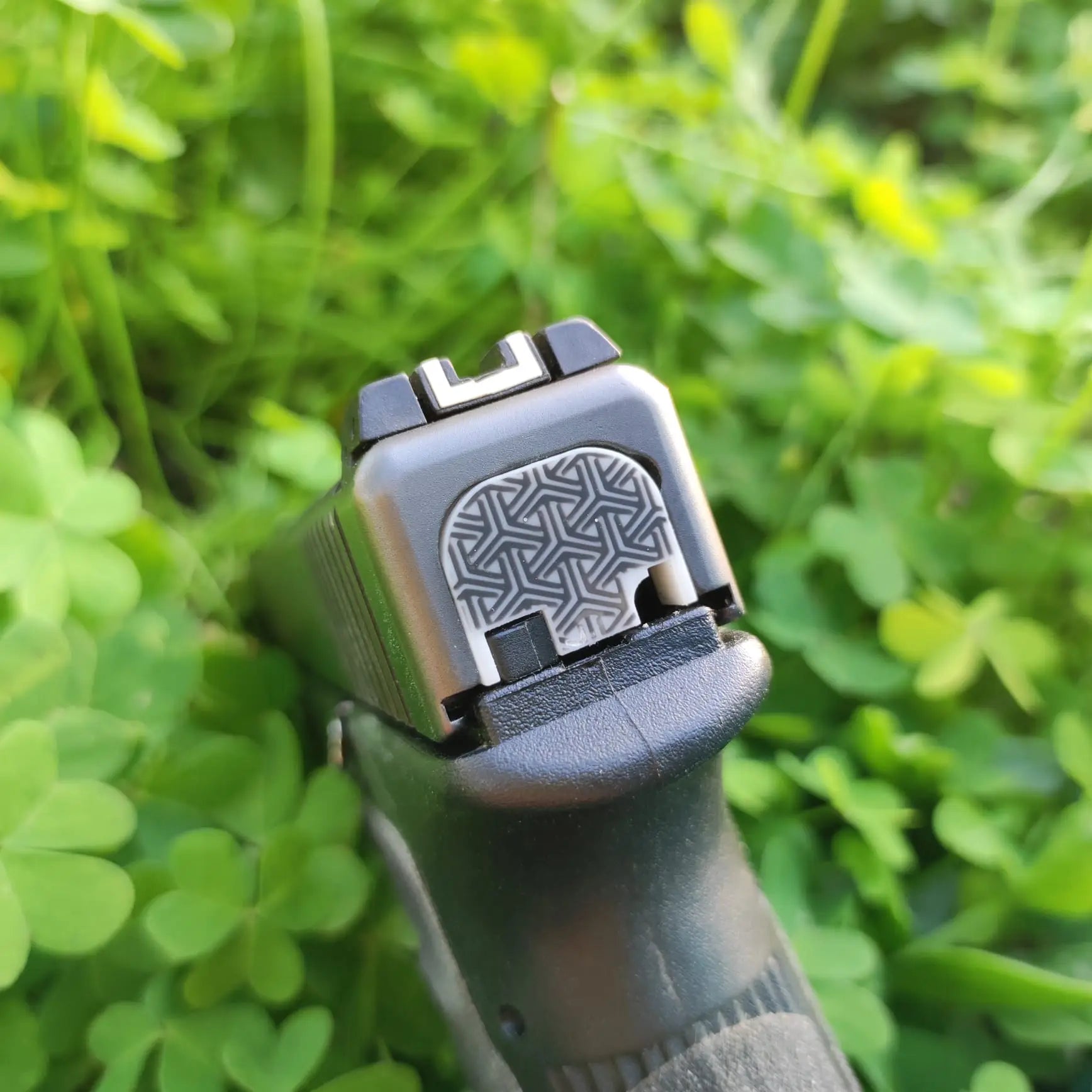 Placa traseira Glock | Padrão Multicolor Clássico