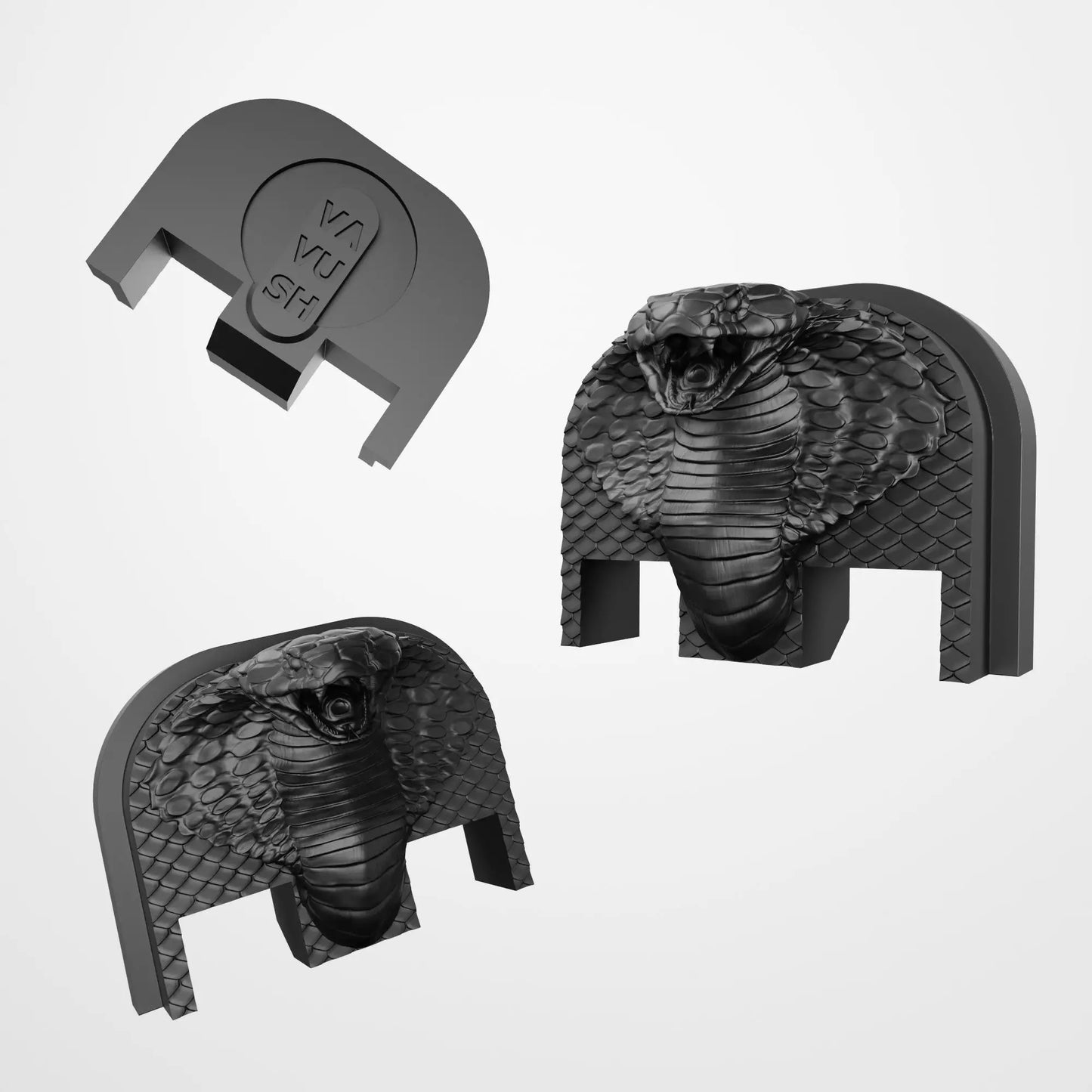 Placa traseira Glock | Python