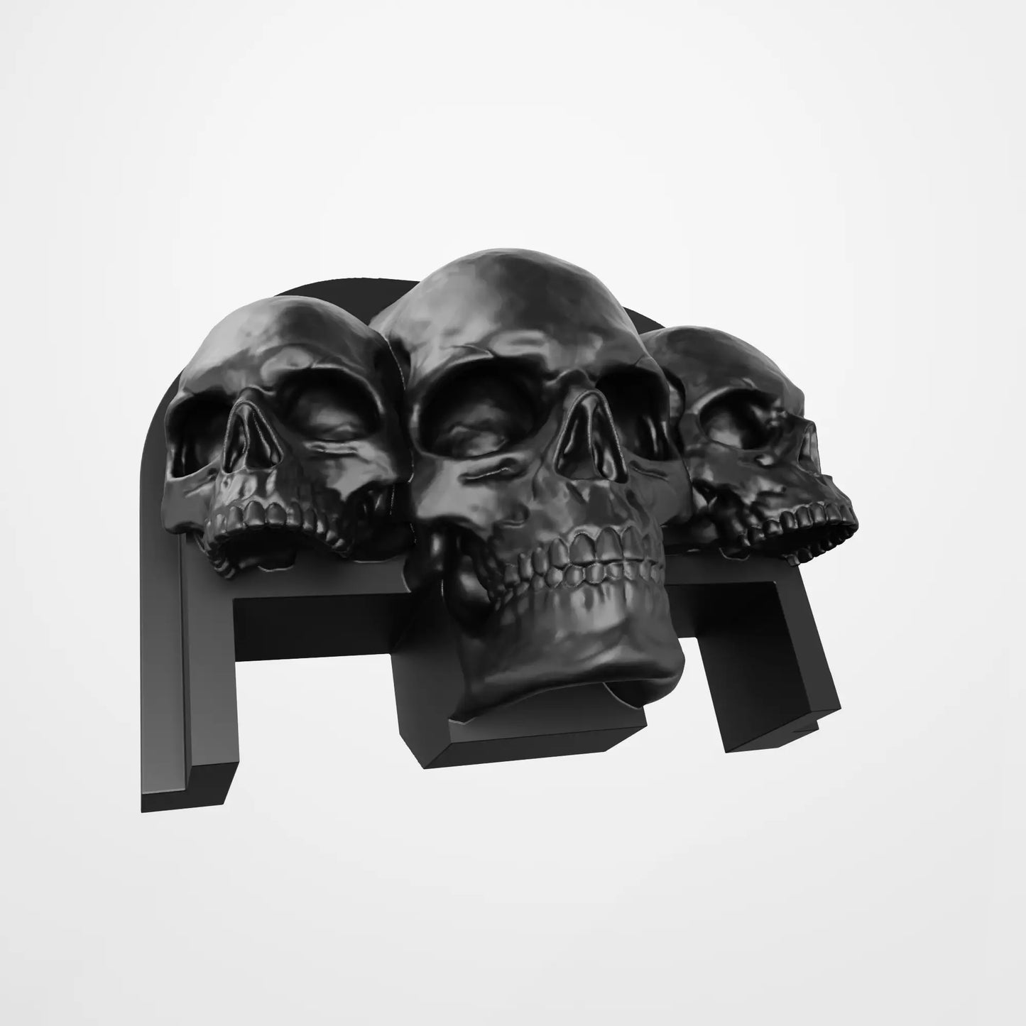 Placa traseira Glock | Três Crânios