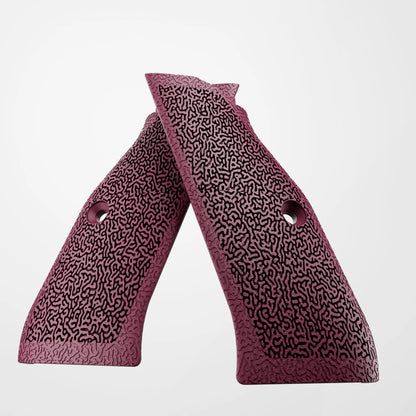 Guancette minimali per CZ Shadow 2 SP01 e CZ75-85 - Vino Rosso