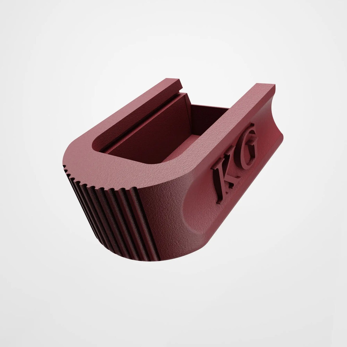Tapas de cargador Personalizadas Plus 2 - Vino Rojo