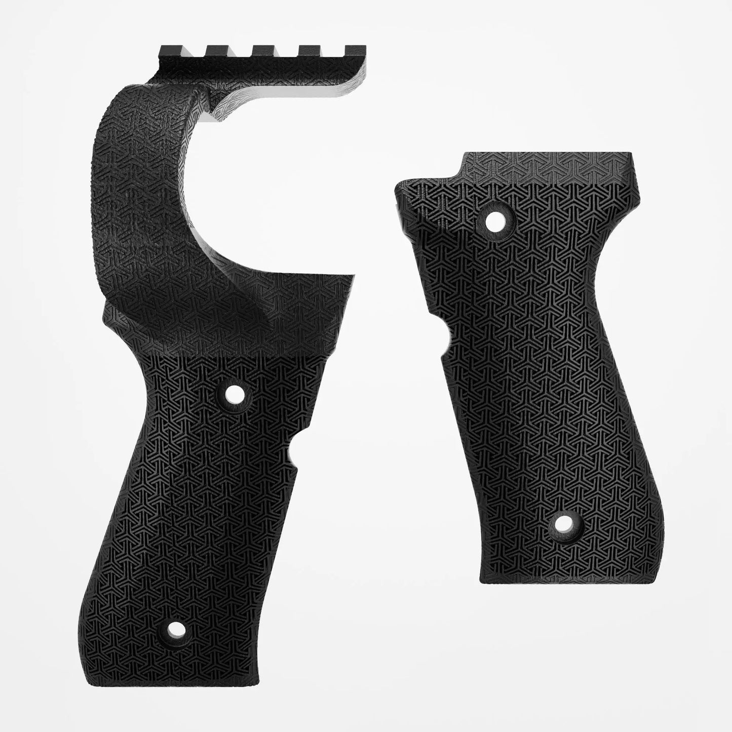 Picatinny Cobra Mount | Beretta 90 Series - Cobra Mount RH Grip + Matching LH Grip