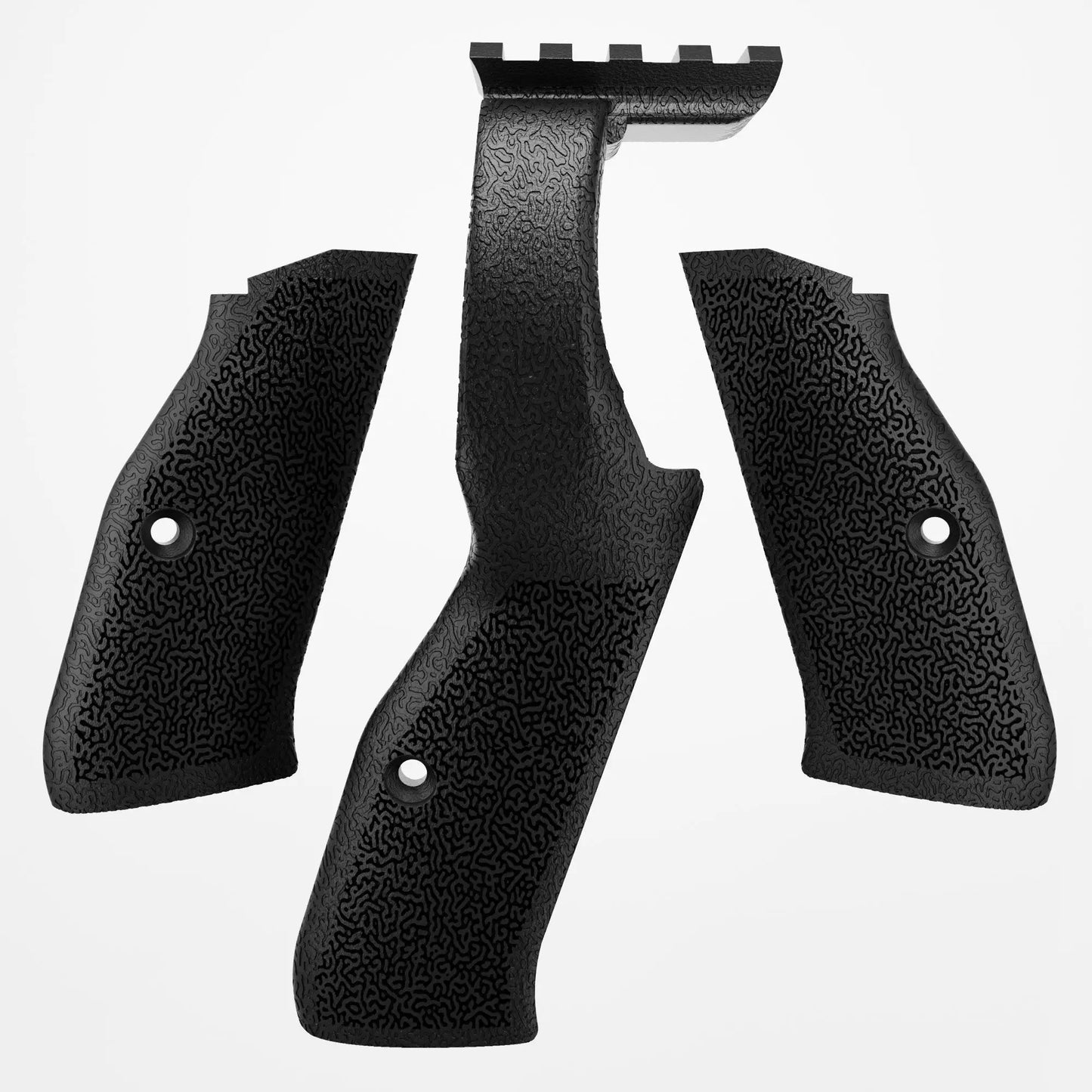 Soporte Picatinny Cobra | CZ SP01 - Soporte de mano derecho Cobra + Soporte de mano izquierda de coincidencia + Soporte de mano derecha regular de coincidencia