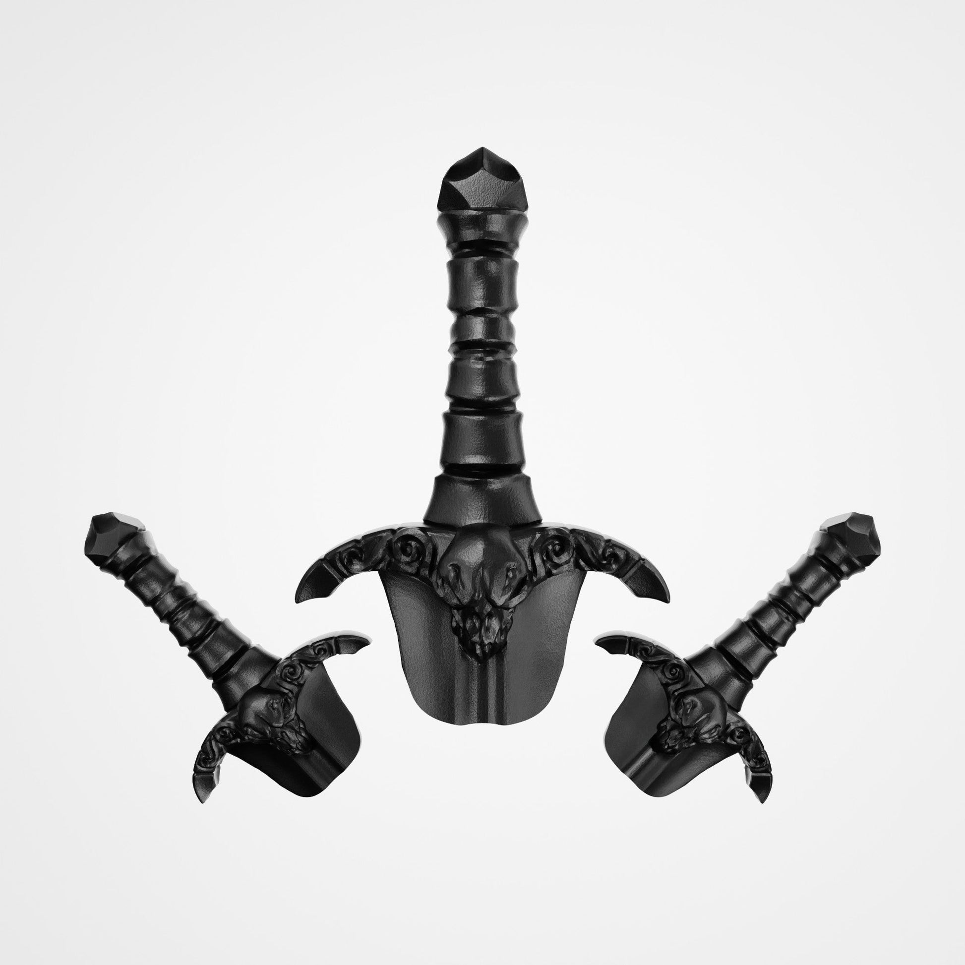 Resin Pickup Switch Tip – Skull Sword Design - Musical instrument accessory