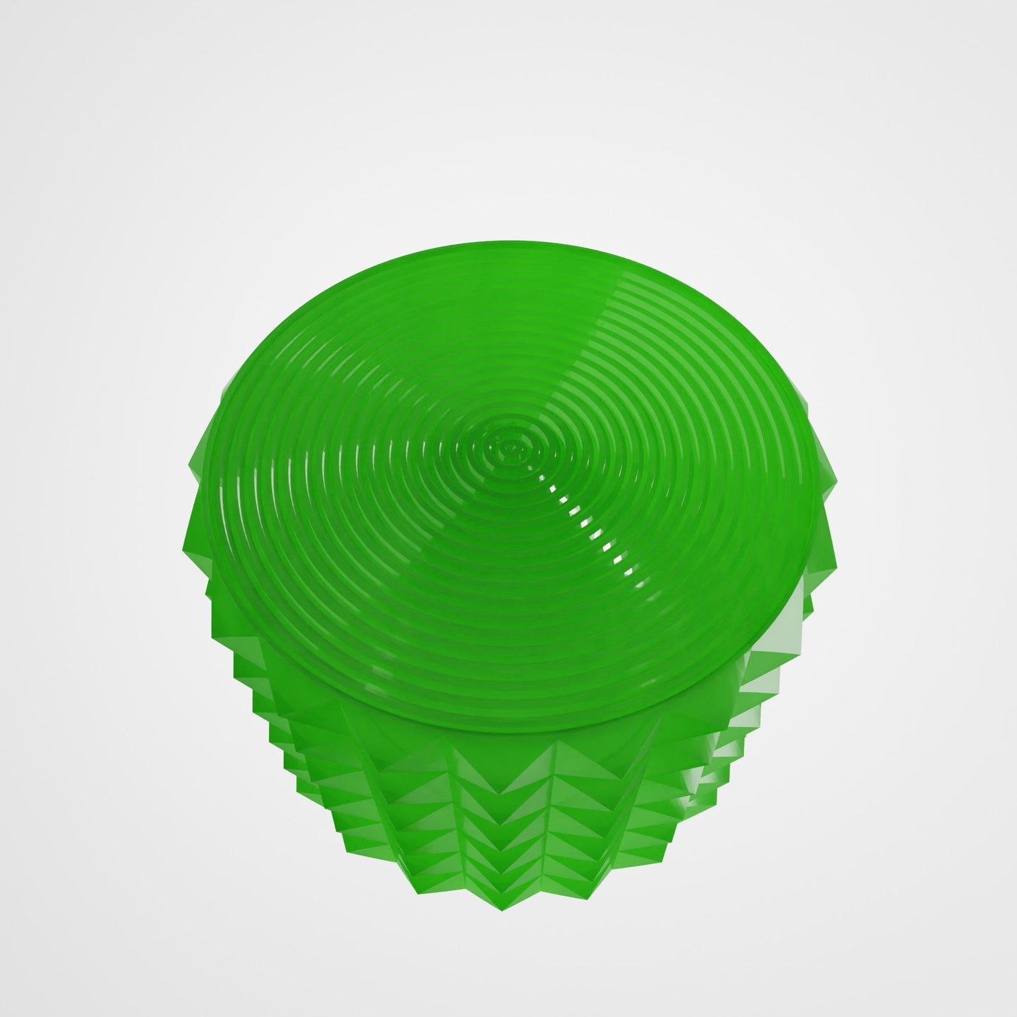 Resin Simple Style Knob for Electric Guitar – 6mm Potentiometer - Translucent green - Musical instrument accessory