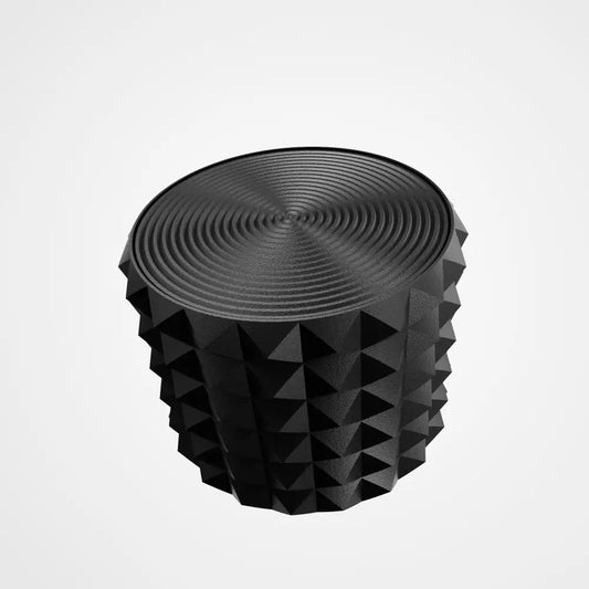 Resin Simple Style Knob for Electric Guitar – 6mm Potentiometer - Black - Musical instrument accessory
