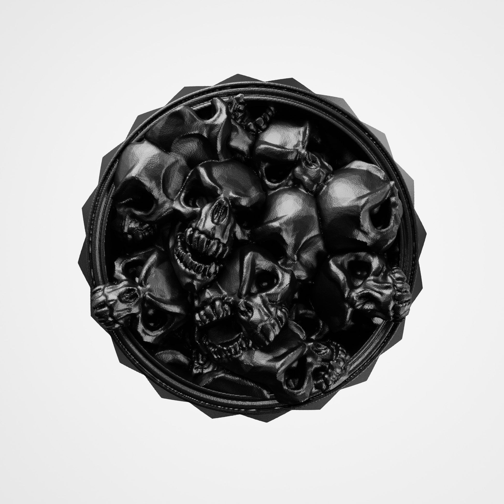 Resin Skulls Pit Control Knob for Electric Guitar – 6mm Potentiometer Shaft - Musical instrument accessory