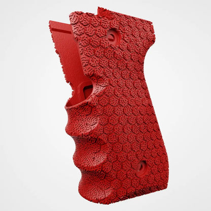 Rubber Mono Grips | Beretta 90 Series - Red