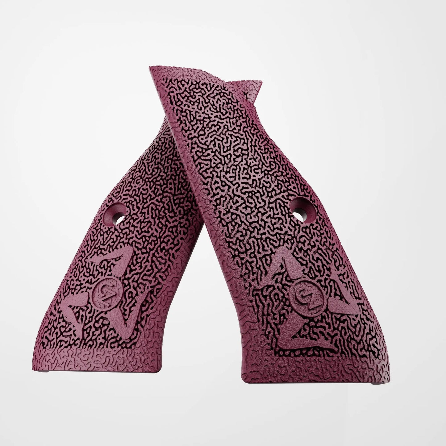 Siciliano | Punhos para Beretta Shadow 2 SP01 e CZ75-85 - Vinho Tinto