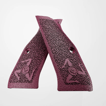 Siciliano | Punhos para Beretta Shadow 2 SP01 e CZ75-85 - Vinho Tinto
