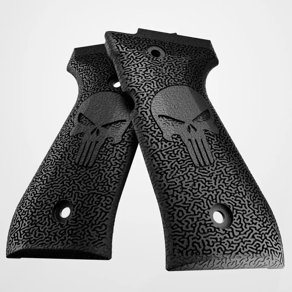 The Punisher Grips | Beretta 90 Series - Black