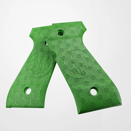 Ultra-Slim Beretta Grips | 90 Series - Classic / Green